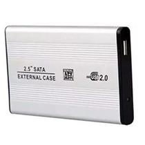 Case portátil de hd usb 2.0 case sata 2.5 Polegada móvel disco rígido externo De Notebook - ATA USB2.0