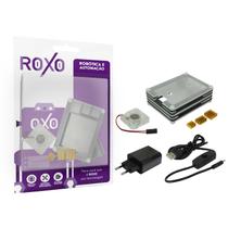 Case Preto Para Rasp. Pi 4b Com Cabo Tipo C - Kit Completo