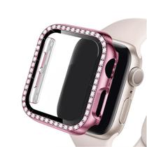 Case Proteção Vidro Brilho Compatível com Apple Watch - Baú do Viking