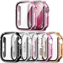 Case + protetor de tela de 44 mm para Apple Watch SE/6/5/4