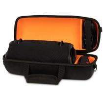 Case Protetora Rígida Compatível com JBL Xtreme 4 Bolsa Capa com Compartimento Interno para Carregador e Cabo, Resistente e Portátil