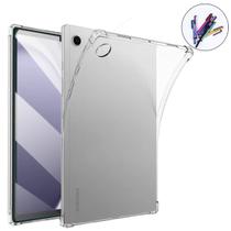 Case Protetora +Vidro + Caneta Para Tab Samsung A9+ 11 X216