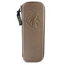 Case Puff Life Slim Bege De Bolso Para Guardar Acessórios