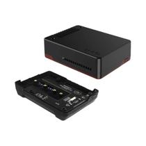 Case Raspberry Pi 5 Argon NEO 5 BRED Em Alumínio Com Cooler Ativo PWM Integrado Case Raspberry Pi 5 Argon NEO 5 BRED Em Alumínio Com Cooler Ativo PWM Integrado