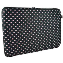 Case Reliza Basic para Notebook até 15.6, Poá Love Chocolate