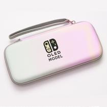 Case Rígida Bag com Zíper e Alça Removível Cor Gradiente Compatível com Switch Oled Case Rígida Bag com Zíper e Alça Removível Cor Gradiente Compatível com Switch Oled