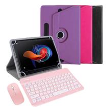 Case Rotativa p/ Tablet Nokia T20 Nk069 10.4 + Teclado Bluetooth