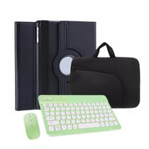 Case Rotativa p/ Tablet Samsung Galaxy X200 X205 + Kit Teclado Touchpad