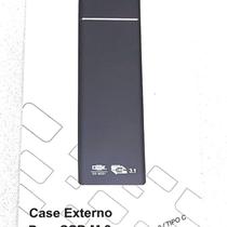 Case sata ssd m2 ngff usb 3.1 type-c dex- dx-m231 preto