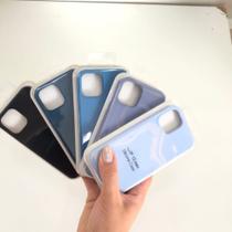 Case Siliconada Colorida compativel para iPhone 12 MINI Proteção e Estilo