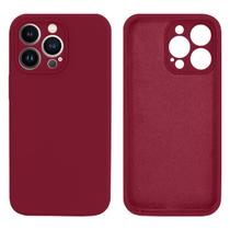 Case Silicone Protege Cam Compatível com iPhone 13 Pro Max