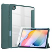 Case Slot P Caneta Acrílico Para Tab S6 Lite P615 + Película