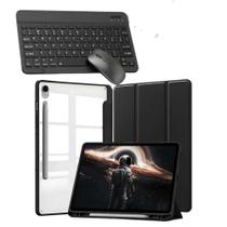 Case Smart Para Tablet Galaxy S9 10.9 + Teclado e Mouse Bluetooth