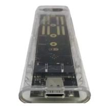 Case Ssd M2 Nvme E Ngff Tipo C Usb 3.1 Transparente Rápida Case Ssd M2 Nvme E Ngff Tipo C Usb 3.1 Transparente Rápida
