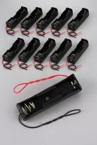 Case Suporte Porta Pilha Bateria 18650 3.7V com Fios para Solda Ideal para Projetos Arduino e DIY