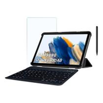Case Teclado Abnt2 + Mouse Para Tab A8 X205 + Pel. + Caneta
