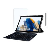 Case Teclado Abnt2 + Mouse Para Tab A8 X205 + Pel. + Caneta
