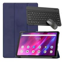 Case + Teclado e Mouse Bluetooth compativel com Lenovo Tab K10c (TB-311FU) 10,1" e Tab K10 Gen2 10,1