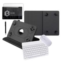 Case + Teclado E Mouse + Caneta E Película Escritório Pessoal Para Tablet Vaio Tl10