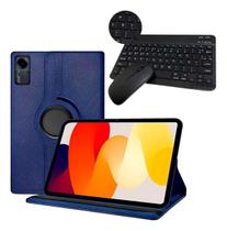 Case + Teclado + Mouse Para Xiaomi Pad Se Tela 11 Polegadas Case + Teclado + Mouse Para Xiaomi Pad Se Tela 11 Polegadas
