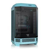 Case Thermaltake Tower 300 Turquoise Micro-ATX - com 2 Ventiladores de 140mm