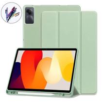 Case Tpu Magnética+Caneta Compatível Redmi Se 11 Verde Claro