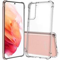 Case Transparente Flexível Samsung S21 Plus + Película Nano