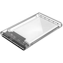 Case Transparente para HD 2.5" USB 3.0 Sata SSD Compatível com Computador e Notebook