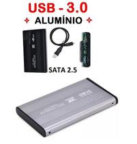 Case Usb 3.0 Em Alumínio capa Para Hd externo Sata De 2,5 De Notebook