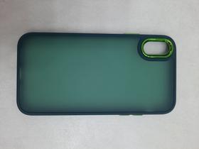 Case verde em silicone Case verde em silicone