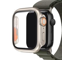Case Vidro Tpu Aparência Ultra Compatível Com Apple Watch Case Vidro Tpu Aparência Ultra Compatível Com Apple Watch