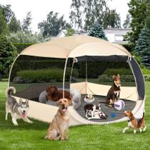 Caseta Portátil para Perros EighteenTek XXGrande Estilo Gazebo Caseta Portátil para Perros EighteenTek XXGrande Estilo Gazebo