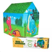 Casinha Barraca Infantil Menino Grande Camping Dinossauro