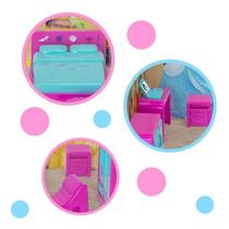 Casinha Boneca Brinquedo Mini Quarto Princesas Disney - Mielle