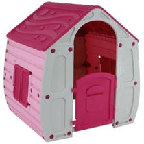 Casinha Brinquedo Com Portas E Janelas Infantil Playground