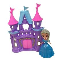 Casinha Castelo Boneca Troca-Roupa brinquedo 8 Pçs criativo