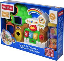 Casinha Da Árvore Luz e Som Brinquedo Winfun para Bebê