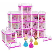 Casinha De Boneca Castelo Da Princesa 240Pcs