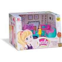 Casinha de Boneca Colecao JUDY Sala C/BONECA