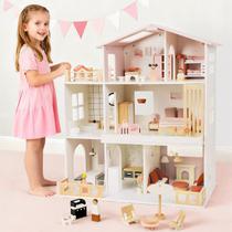 Casinha de Boneca Fabuday 8 Cômodos com 81 Acessórios Casinha de Boneca Fabuday 8 Cômodos com 81 Acessórios