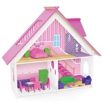 Casinha De Bonecas Sweet Home Em Madeira Brinquedo Junges