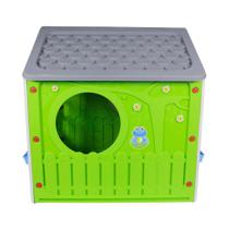 Casinha de Brinquedo Belfix Cinza Verde - BEL LAZER