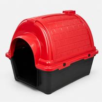 Casinha de Cachorro desmontável Pet n7 porte pequeno e médio Vermelho Casinha de Cachorro desmontável Pet n7 porte pequeno e médio Vermelho