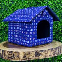 Casinha de Cachorro/Gato com Design Exclusivo de Flamingo 34x34x35 cm Casinha de Cachorro/Gato com Design Exclusivo de Flamingo 34x34x35 cm