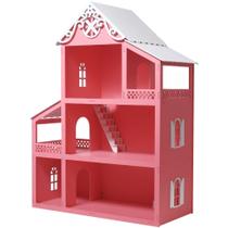 Casinha de Madeira MDF Polly Gigante - 80 cm