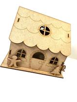 Casinha de Natal para Pintar, Brincar e Fazer de Conta