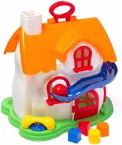 Casinha Divertida De Atividades Didática Play Time - Cotiplás