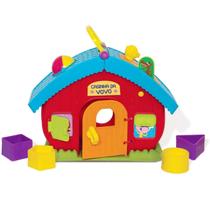 Casinha Educativa Da Vovó C/ Blocos Didáticos P/ Bebês
