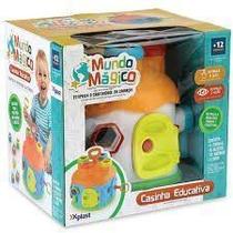 Casinha Educativa Mundo Magico R.6451 XPlast Única