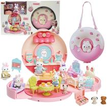 Casinha Feliz Bolsinha Donut com Coelhos e Acessórios Zoop Toys Casinha Feliz Bolsinha Donut com Coelhos e Acessórios Zoop Toys
